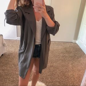 Utility Duster Army Green